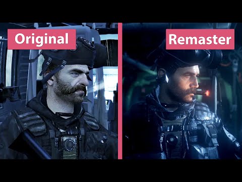 Call of Duty Modern Warfare – Remastered 2016 vs. Original 2007 (PC) HQ Trailer Graphics Comparison – YouTube