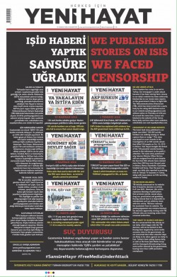 Independent daily defies censor: ‘We are under attack over voicing gov’t’s failure to fight ISIS’