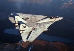 One of the prettiest planes in the sky the F14 Tomcat