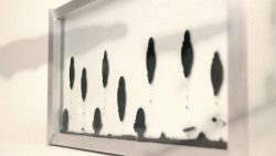 Ferrofluid Clock﻿