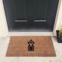 Home made Skyrim welcome mat