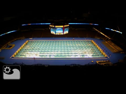 OMAHA Olympic Trials – time lapse pool installation – YouTube