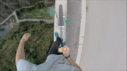 Unicycling POV anxiety triggered﻿