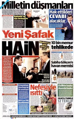 That awkward moment after the Pres visits Putin when just a while ago, Pro AKP press had declare ...