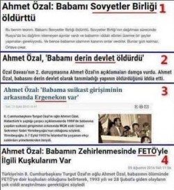 And then there is this too, from Ahmet Özal over the years.