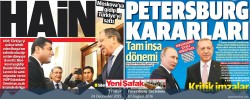 How headlines change: Turkey’s pro-govt Yeni Şafak on Demirtaş-Lavrov December 2015 meetin ...