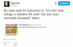 Criminal Complaint Against Historian Ayşe Gür over ‘Defaming Turkishness” – english