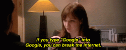 If you type “Google” into Google, you can break the internet