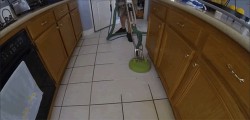 Impossibly Strong Cleaning Machine Vaporizes Dirty Ass Floors
