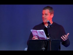 MATT DAMON on ELITE & NWO – Amazing Speech On This Evil World – YouTube