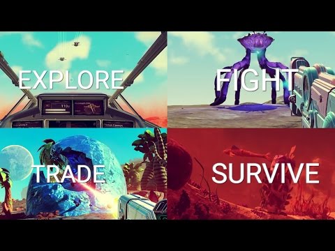 No Man’s Sky | ‘Explore, Fight, Trade & Survive’ Pillar Roundup Trailer | PS4 – YouTube