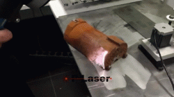 Rust removal with a 1000w laser﻿