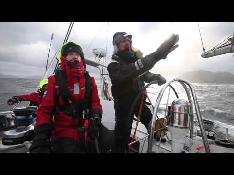 Skip Novak Storm Sailing Part 4: Heaving to – YouTube