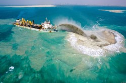 Creating the Palm Islands in Dubai