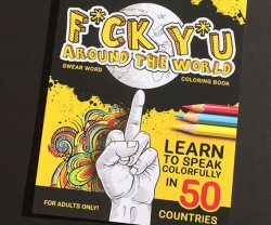 Global Swear Words Coloring Book