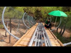 Kent Orman Adventure Park mountain roller-coaster – YouTube