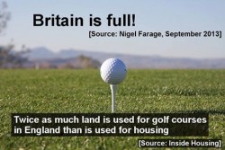 Only 6% of the land in Britain is urban. Of the remaining land huge swathes are owned by the lan ...