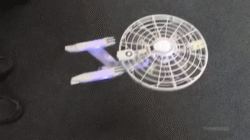 Star Trek Enterprise quad-copter