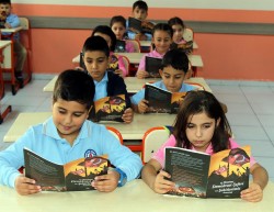 Tomas Thoren on Twitter: “1st day of school in Turkey. All students given brochure about c ...