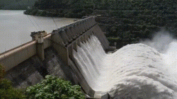 Emergency dam discharge