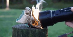 A Flashlight That Can Start Fires and Cook Dinner Is the Best Camping Accessory