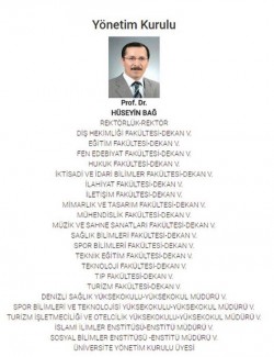 Just wow…Pamukkale University Rector holding 22 positions in total after those holding pos ...