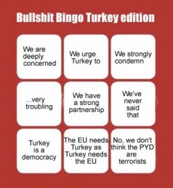 Bullshit Bingo, Turkey edition :D