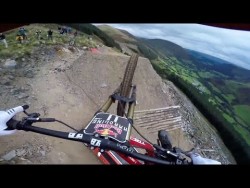 Dan Atherton Sends It Down the Hardline MTB Track | Red Bull Hardline: GoPro View – YouTube