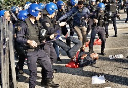 Ece Toksabay on Twitter: “Turkish police blocks commemoration ceremony on the anniversary  ...