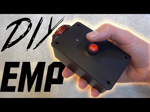 How to Make a Handheld EMP Jammer – YouTube