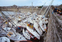 After a hurricane – France 1987