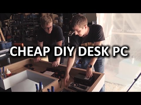 Ultimate DIY Desk PC – Desk Construction – YouTube