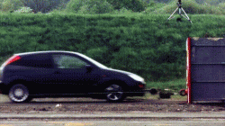 Car Hitting an Object at 120 Miles Per Hour﻿