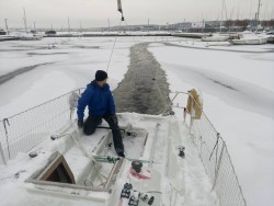 In some countries, sailing is a winter sport.