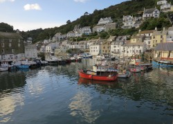 Polperro harbour, wait for me, I wont be long