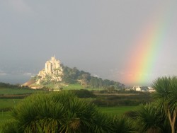 St. Michaels Mount at the end of the rainbow