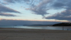 A “Tsunami cloud” approaching Porth Kidney