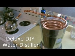 Homemade Water Distiller! – The Deluxe DIY “pure water” Water Distiller!  Full ...