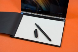 Lenovo Yoga Book review: A keyless keyboard that will get you talking, not typing | Ars Technica
