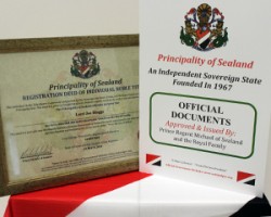 The Principality of Sealand – Become a Lord, Lady, Baron or Baroness