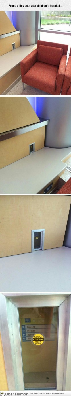 At a children’s hospital