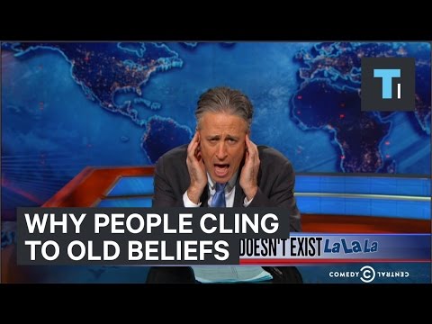 Why people cling to old beliefs – YouTube