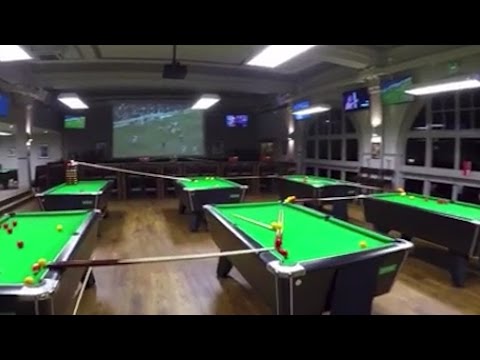 Bristol sports bar pulls off amazing trick shot – video – YouTube
