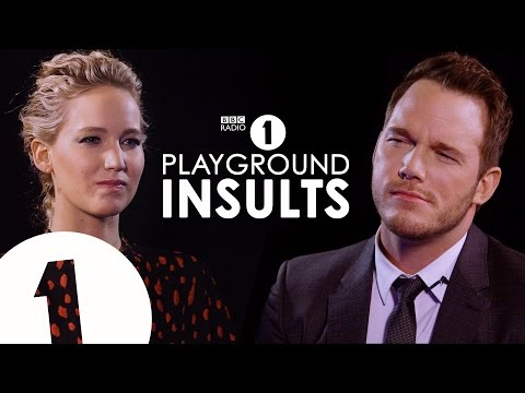 Jennifer Lawrence & Chris Pratt Insult Each Other | CONTAINS STRONG LANGUAGE! – YouTube