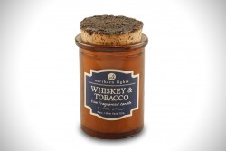 Northern Lights Whiskey & Tobacco Candle | HiConsumption