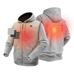 Heated Hoodie – grey 4400mAh