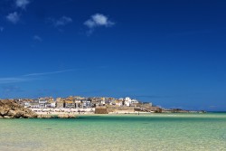 St. Ives from porthminster beach