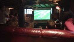 Warm n cosy pub, awesome atmosphere, family, dogs, great cider and England beating Italy in the  ...