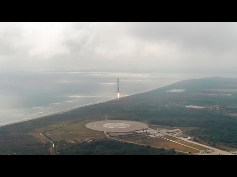 CRS-10 | Falcon 9 First Stage Landing – YouTube
