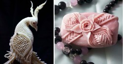 I Create Intricate Pieces Of Carved Art From Soap | Bored Panda